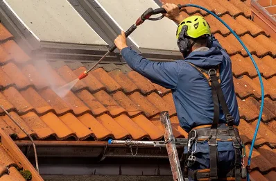 Démoussage et hydrofuge de toiture à Lauraët